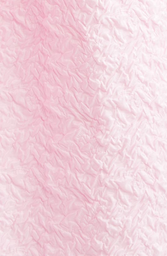Shop Cecilie Bahnsen Susa Grappolo Matelassé Midi Dress In Pink