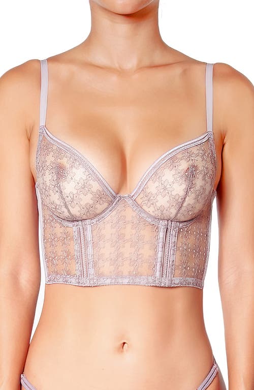 Caf Fleur Bustier in Taupe