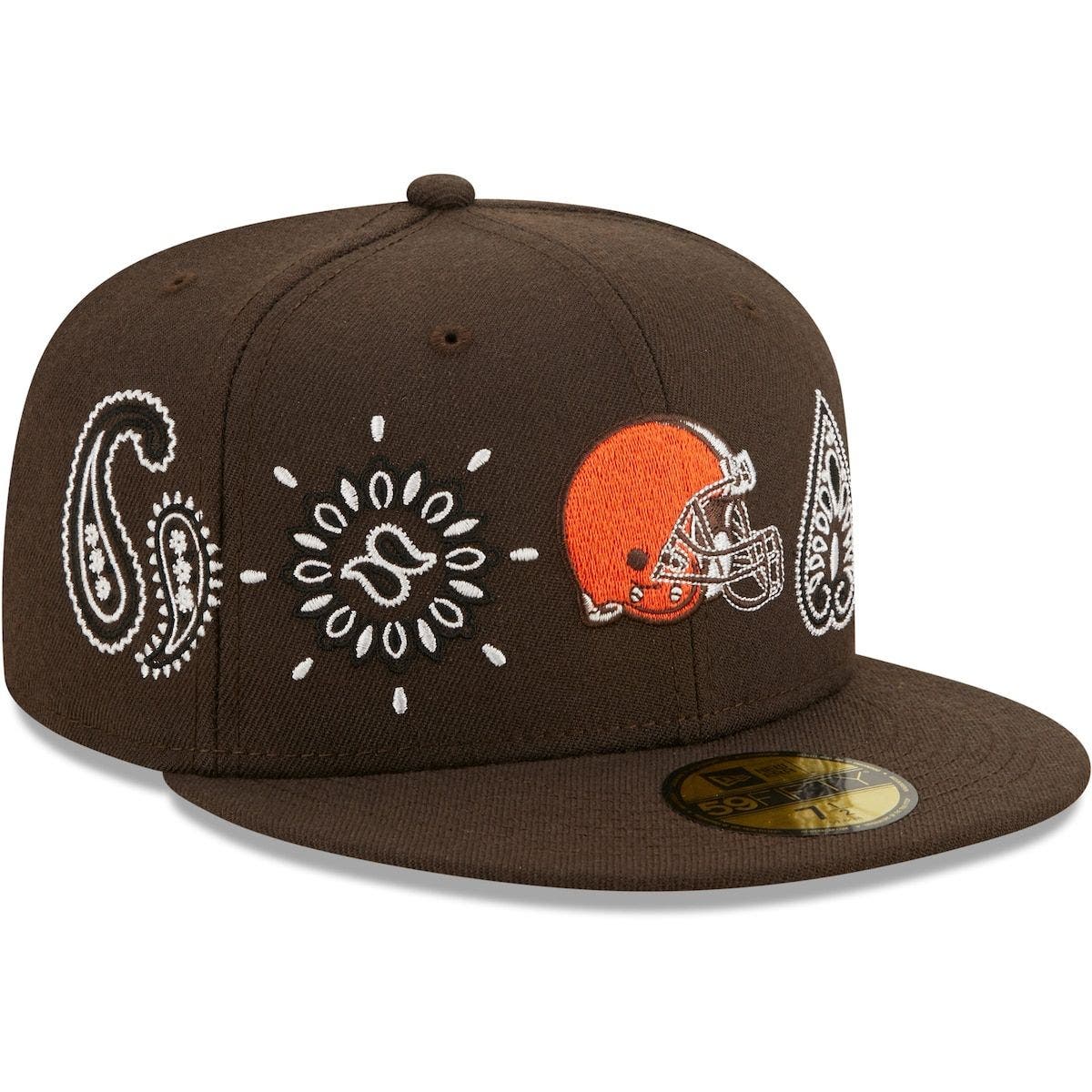 new era brown fitted