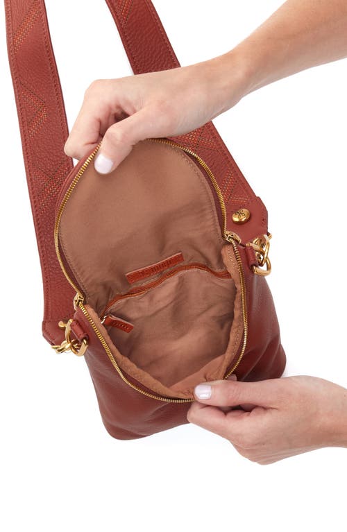 Shop Hobo Fern Saddle Bag In Rust