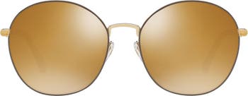 Burberry 56mm hotsell retro sunglasses
