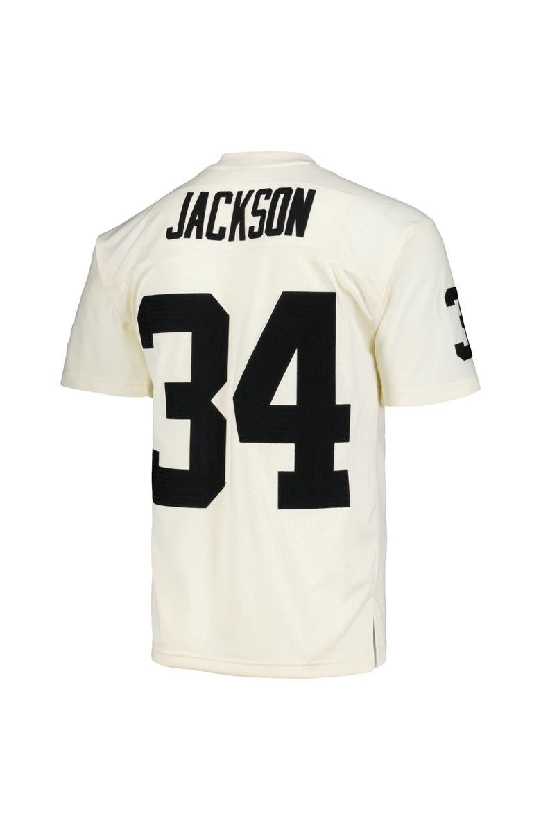 Mitchell & Ness Men's Mitchell & Ness Bo Jackson Cream Las Vegas ...