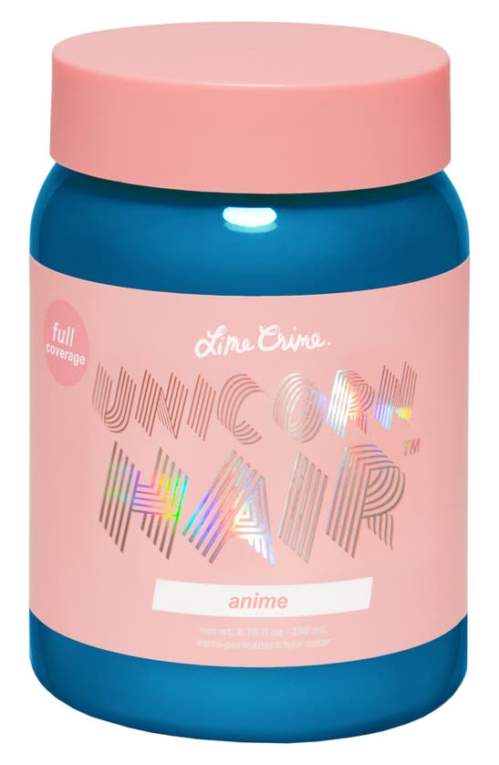 Lime Crime Unicorn Hair Full Coverage Semi-permanent Hair Color In Anime