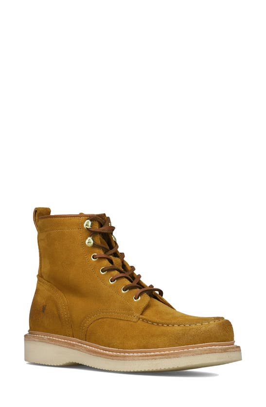 Shop Frye Hudson Work Boot In Golden Rod