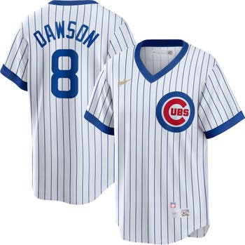 Men's Nike Andre Dawson White Chicago Cubs Home Cooperstown Collection  Player Jersey 