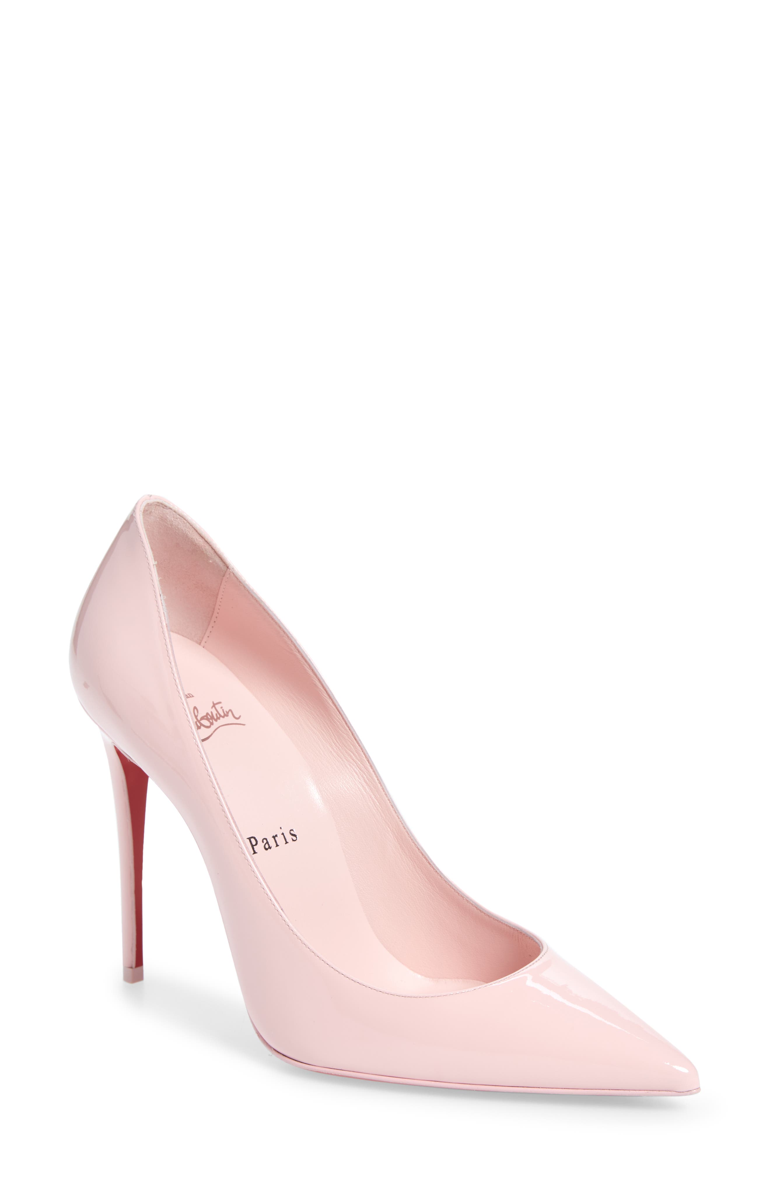 louboutin pink shoes