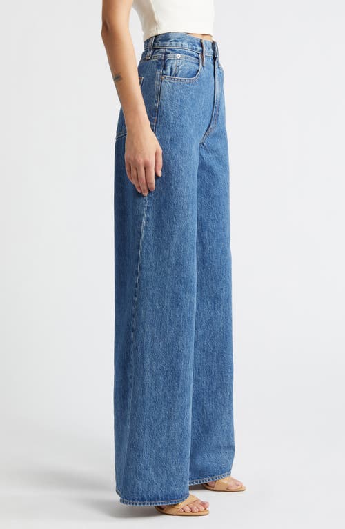 Shop Slvrlake Eva Wide Leg Jeans In Sweet Memory