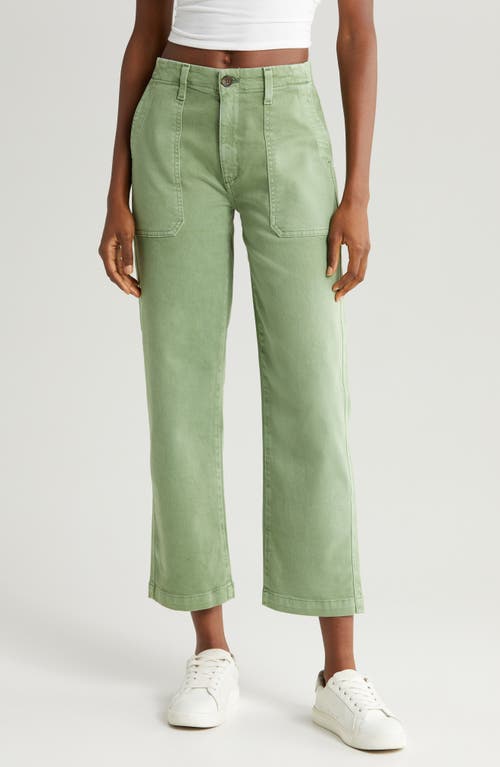 AG Analeigh High Waist Jeans Sulfur at Nordstrom,