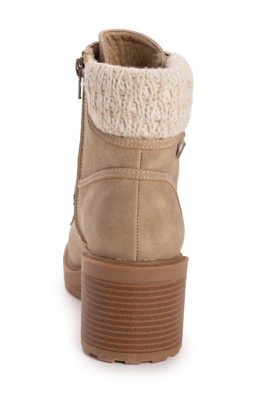 Muk Luks Sky Solange Boot In Taupe