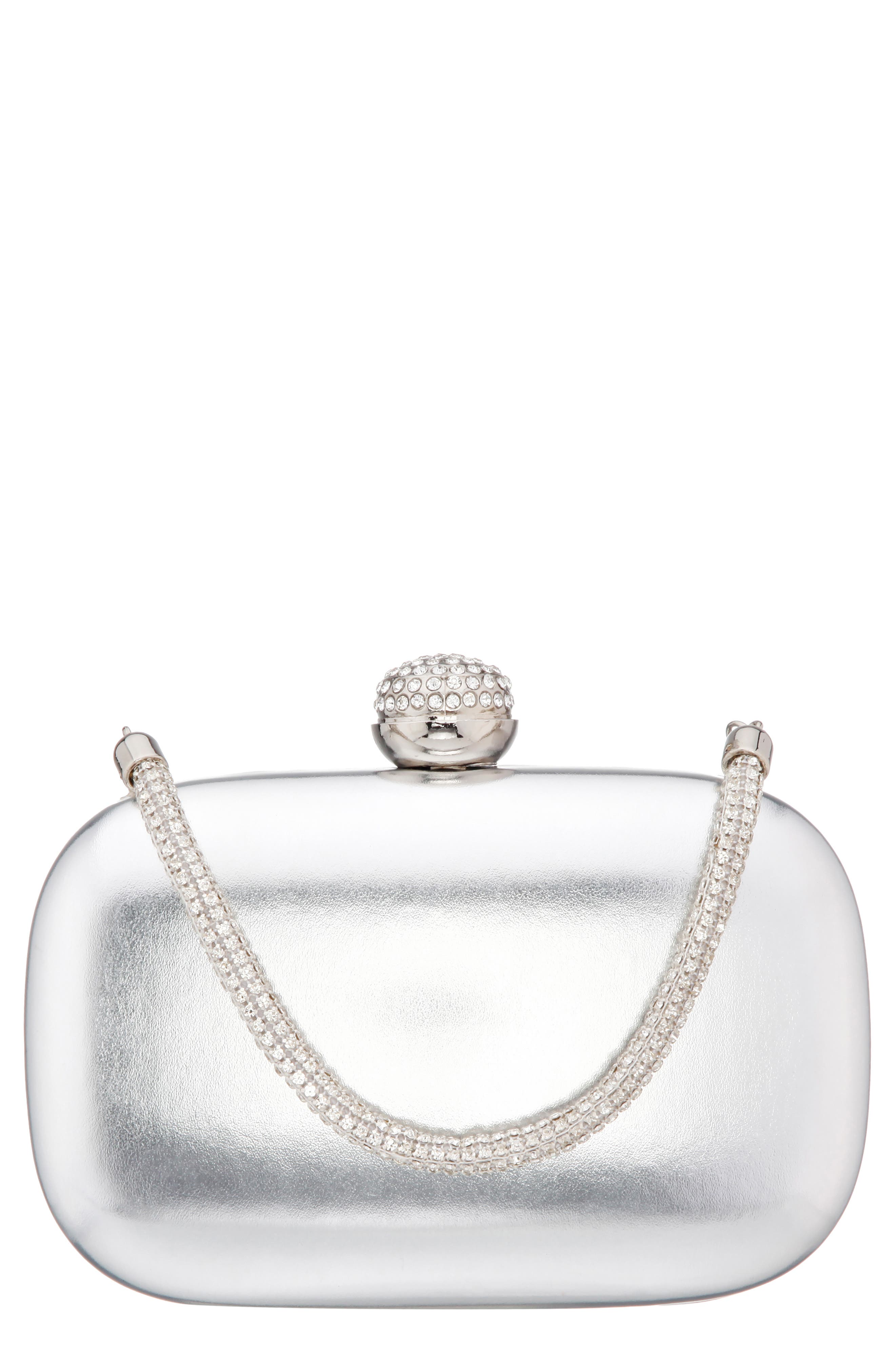 nordstrom silver clutch