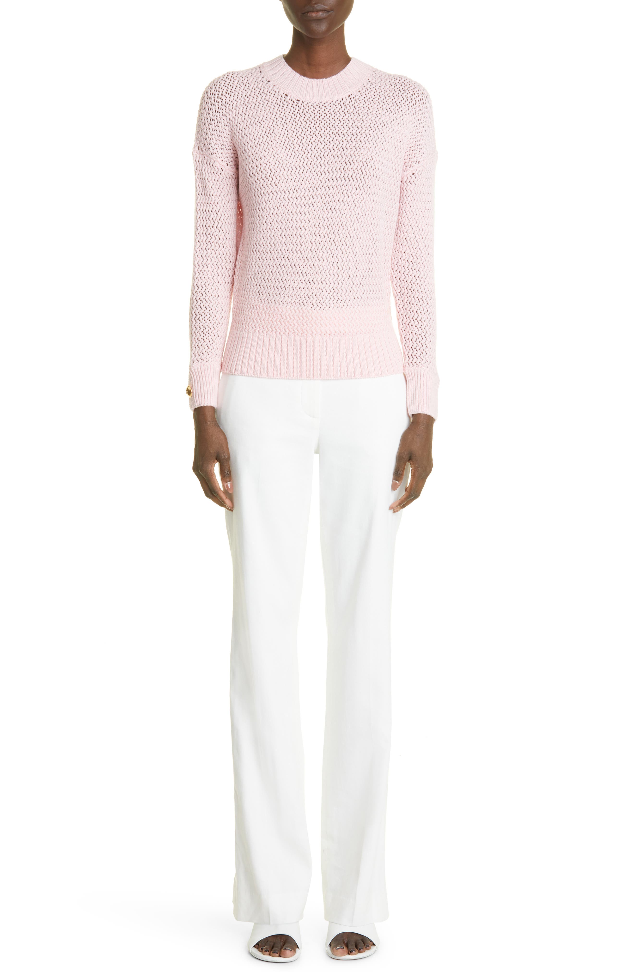 St. John Collection Open Knit Wool 
