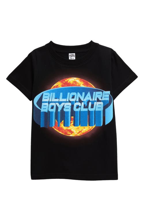 Shop Billionaire Boys Club Kids' Air Force Graphic T-shirt In Black