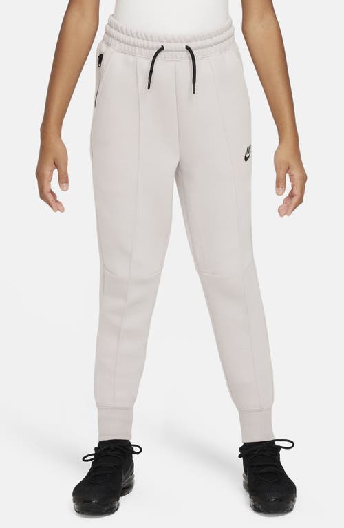 Nike Kids' Sportswear Tech Fleece Joggers In White