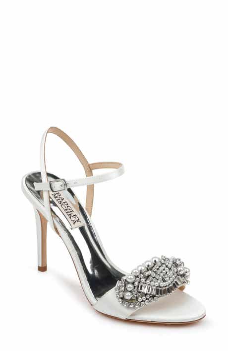 Badgley Mischka Collection Odelia Crystal Embellished Sandal