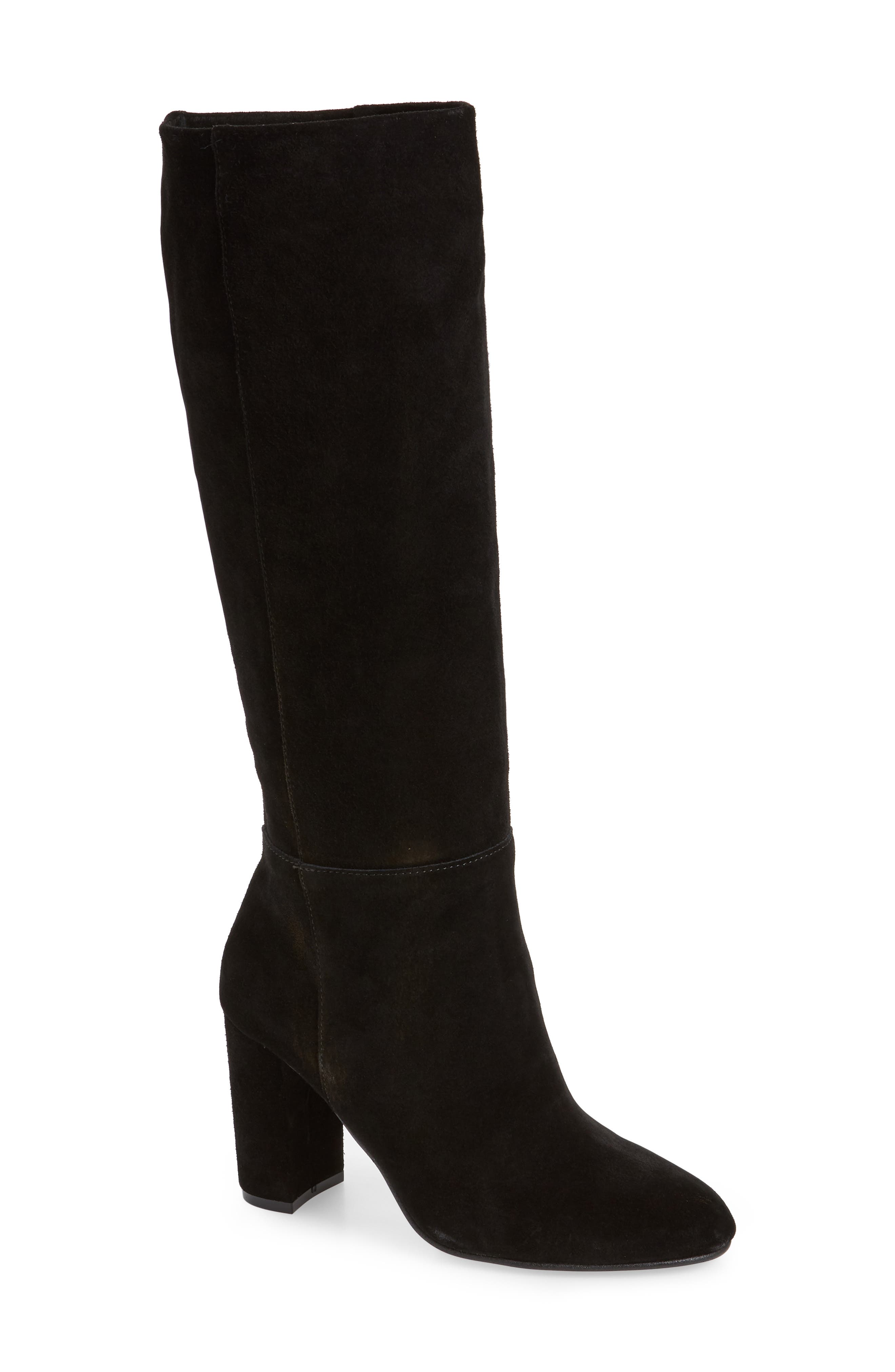 chinese laundry black knee high boots