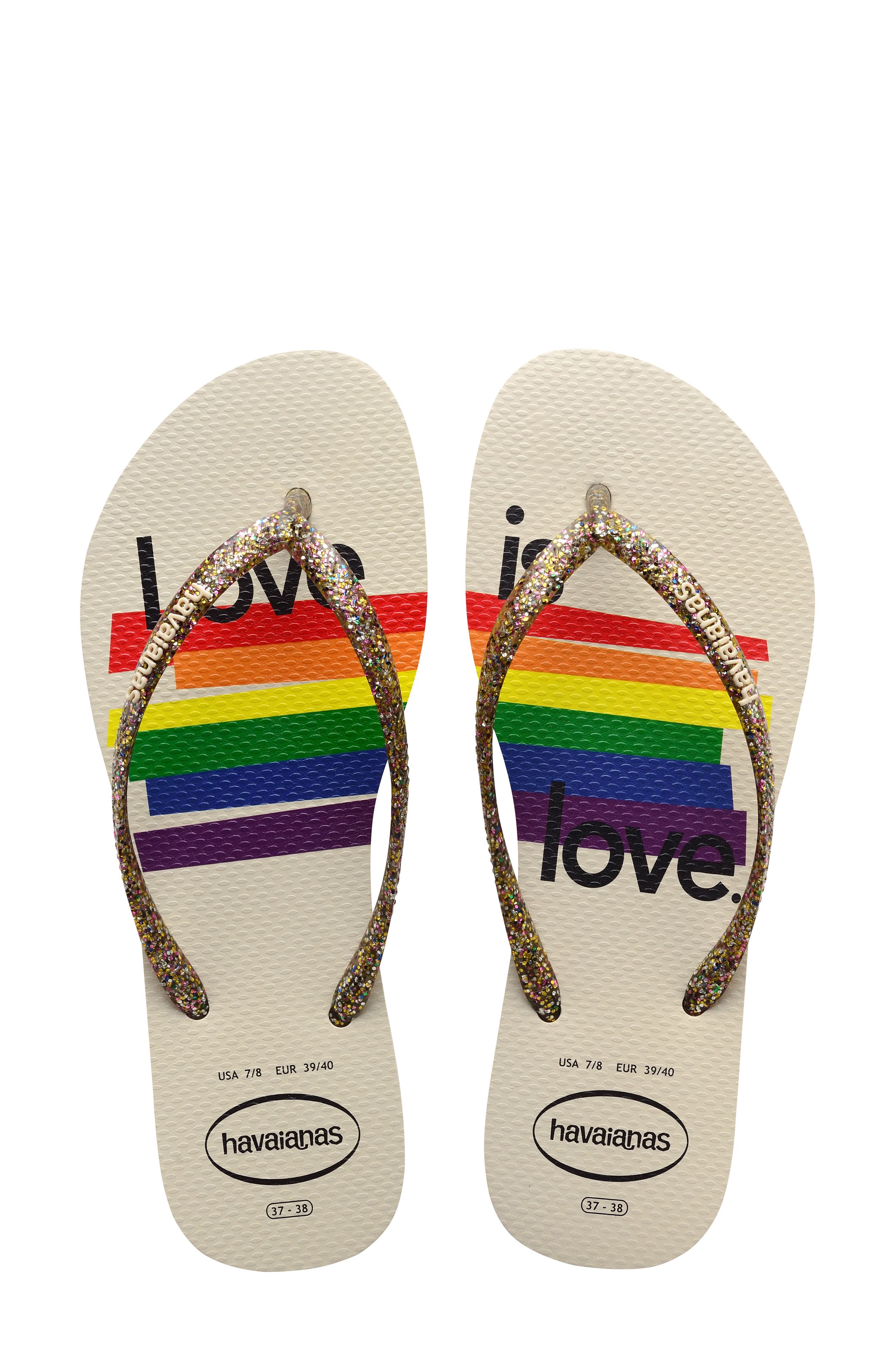 nordstrom rainbow flip flops