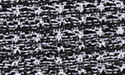 Ming Wang Tweed A-line Miniskirt In Black/ivory