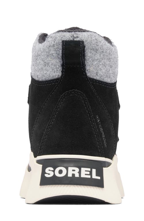 Shop Sorel Kids' Out N About Iv Chillz Waterproof Duck Boot In Black/chalk