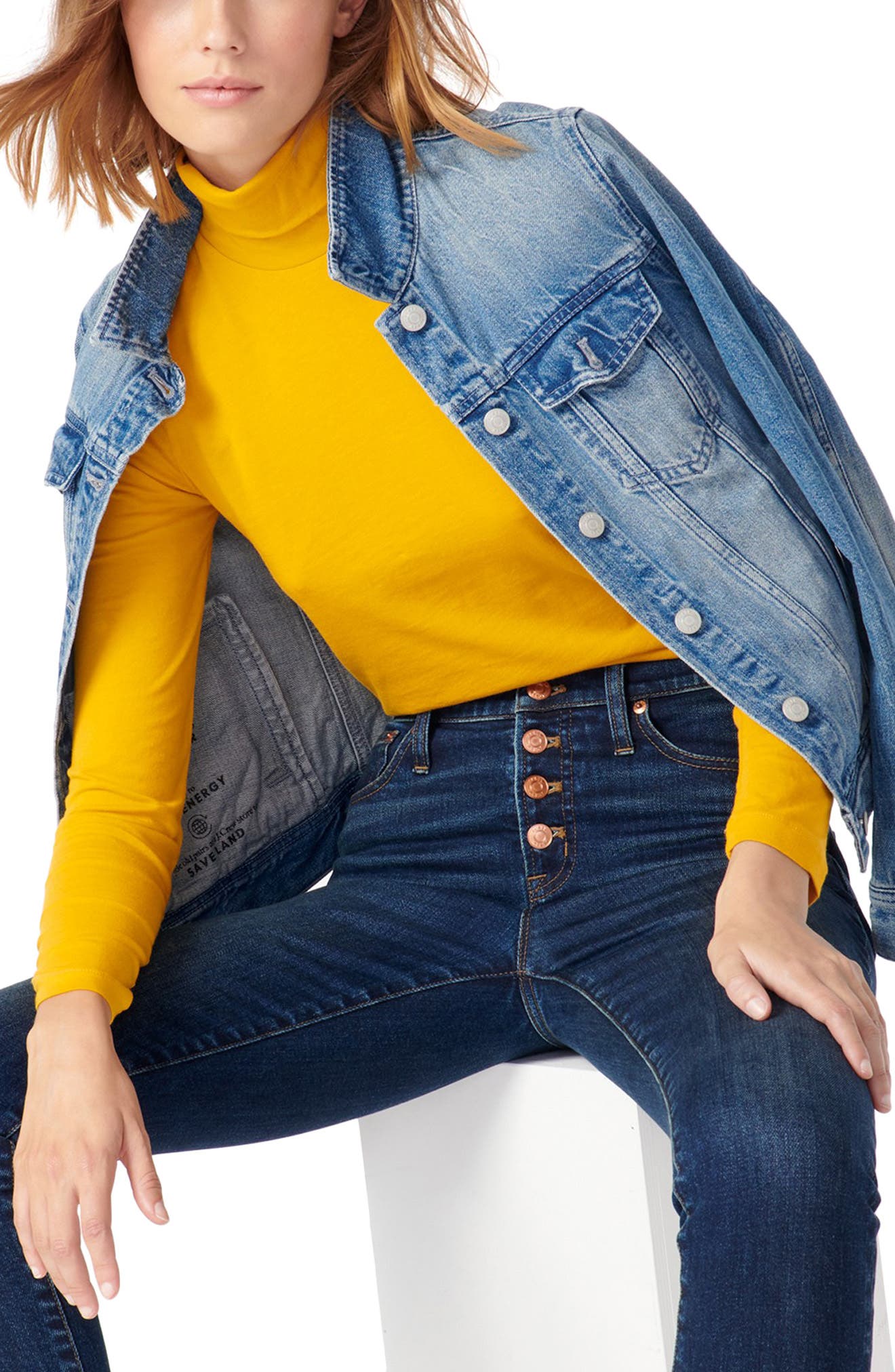 nordstrom yellow tops