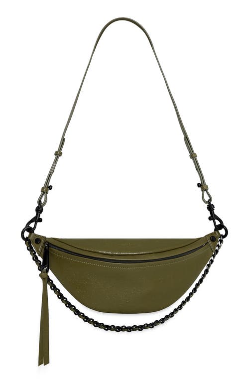 Rebecca Minkoff Chelsea Leather Sling Bag in Verde at Nordstrom