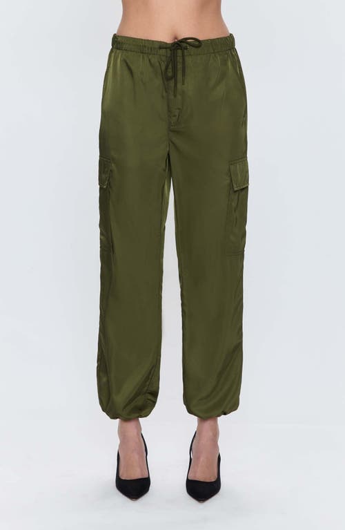 Shop Pistola Jade Lightweight Cargo Pants In Vineyard