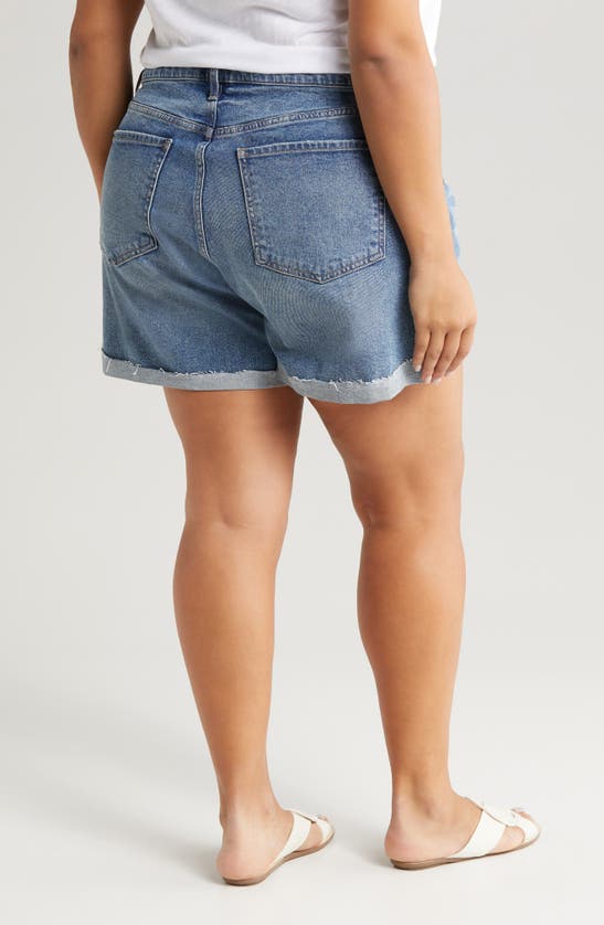 Kut From The Kloth Jane High Waist Denim Cutoff Shorts In Update