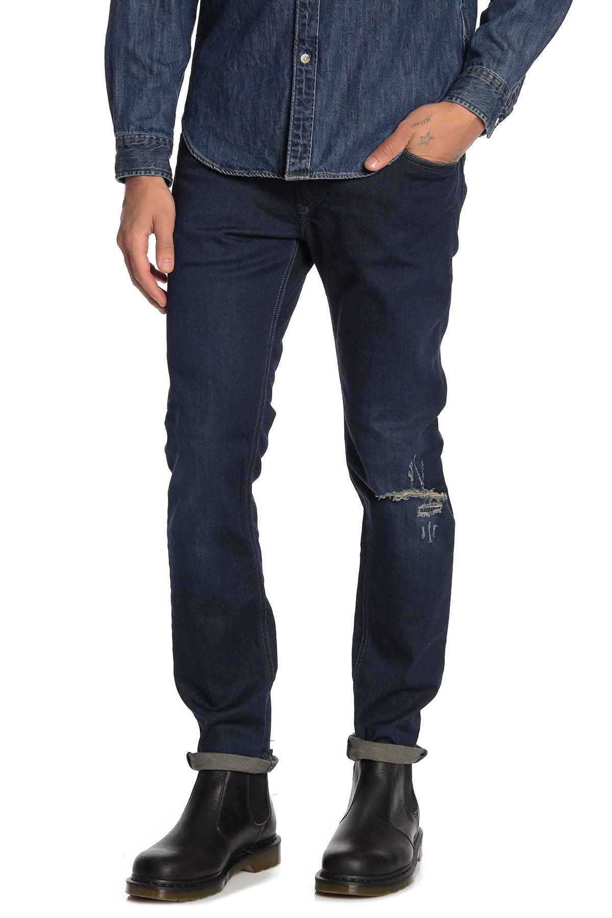 diesel thavar slim skinny jeans