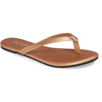 Coconuts By Matisse Laguna Flip Flop, Metallic