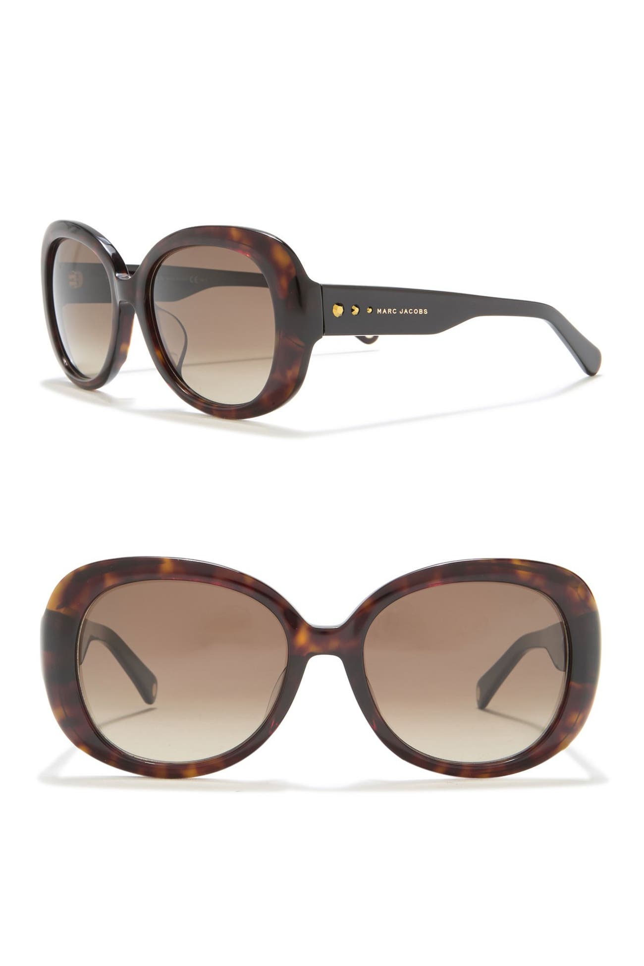 Marc Jacobs 55mm Oversized Round Sunglasses Nordstrom Rack