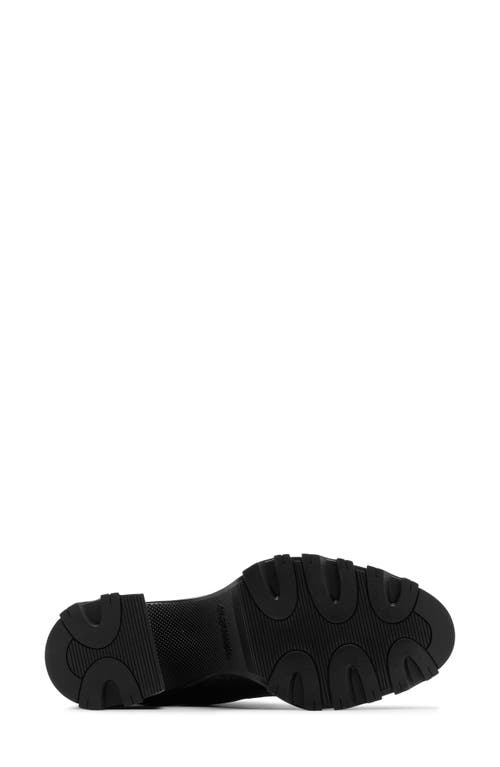 Sorel Brex™ Bold Waterproof Front Zip Bootie In Black/black