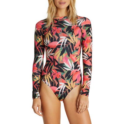 Billabong Core One-Piece Rashguard, Black