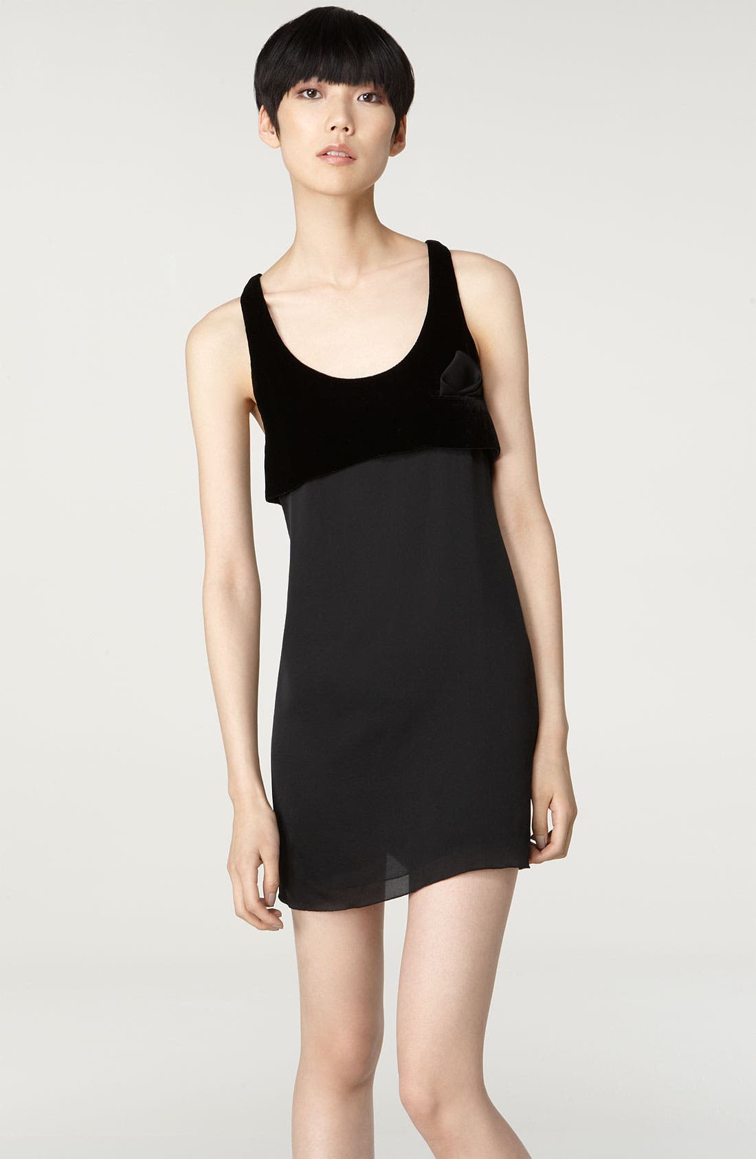 alexander wang velvet dress