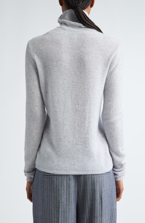 Shop Eleventy Cashmere Turtleneck Sweater In Grey