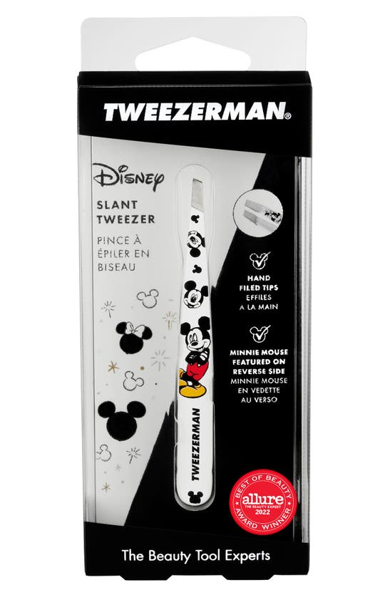 Shop Tweezerman Disney's Mickey Mouse And Minnie Mouse We Got Ears Slant Tweezer In Just Imagine