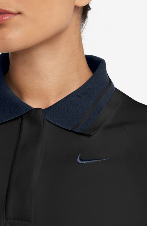 NIKE NIKE SPORTSWEAR COLLECTION LONG SLEEVE CROP POLO 