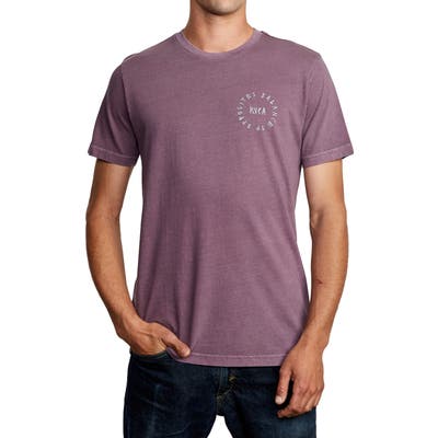 Rvca Hortonsphere Logo Graphic T-Shirt, Purple