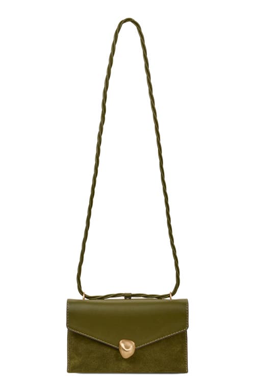 Shop Cult Gaia Renee Convertible Leather Crossbody Bag In Oliva