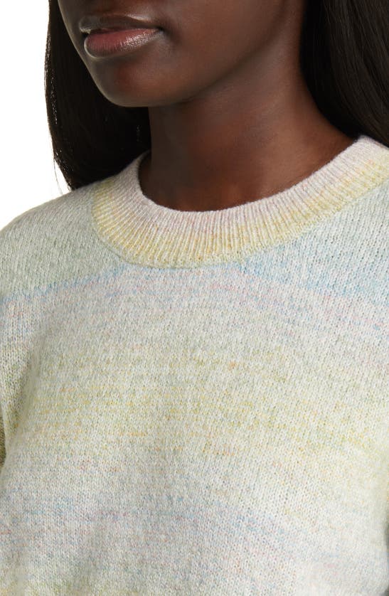 Shop Bp. Space Dye Sweater In Blue Dream Ombre