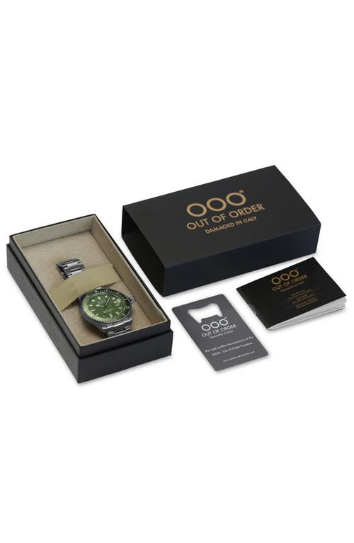 Out Of Order Casanova Bracelet Watch, 44mm In Green