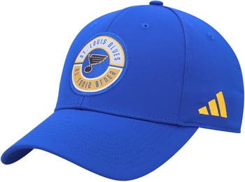 Adidas Men's Blue St. Louis Blues Circle Logo Flex Hat - Blue
