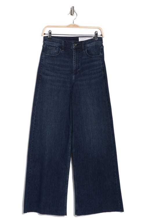 Rag & Bone Sofie High Waist Wide Leg Jeans In Darkwash