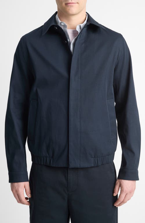 Shop Vince Canvas Jacket In Coastal