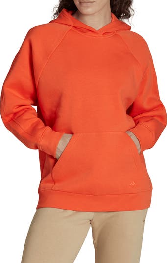 Adidas oversized 2025 hoodie orange