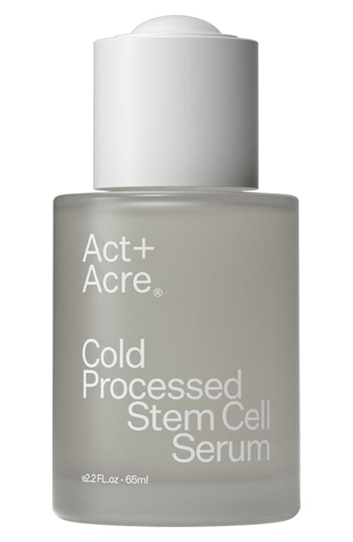 Act+Acre Cold Processed Stem Cell Serum for Hair