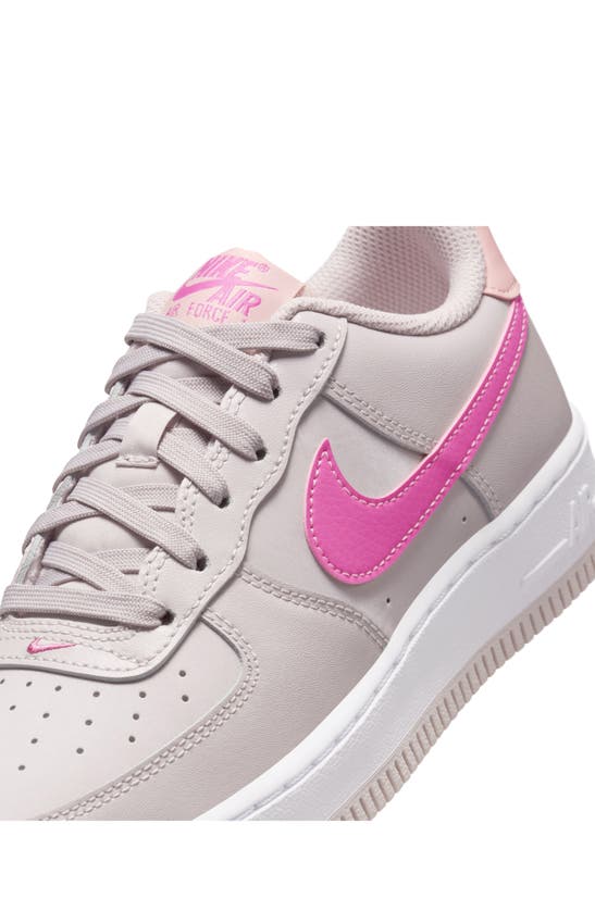 Shop Nike Kids' Air Force 1 Sneaker In Platinum Violet/ Orange/ White