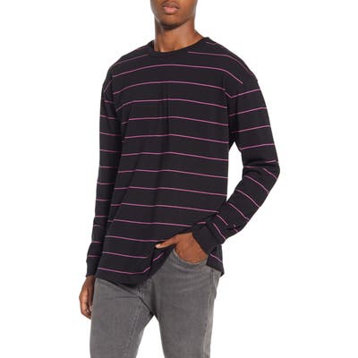 Vans Awbrey Stripe Long Sleeve T-Shirt, Black