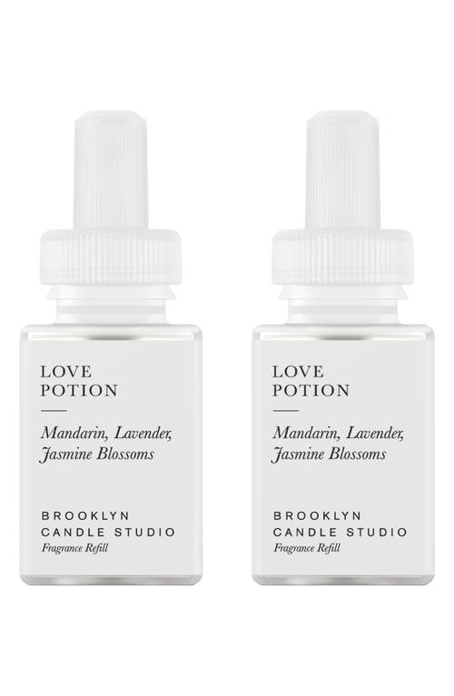 PURA x Brooklyn Candle 2-Pack Diffuser Fragrance Refills in Palo Santo at Nordstrom