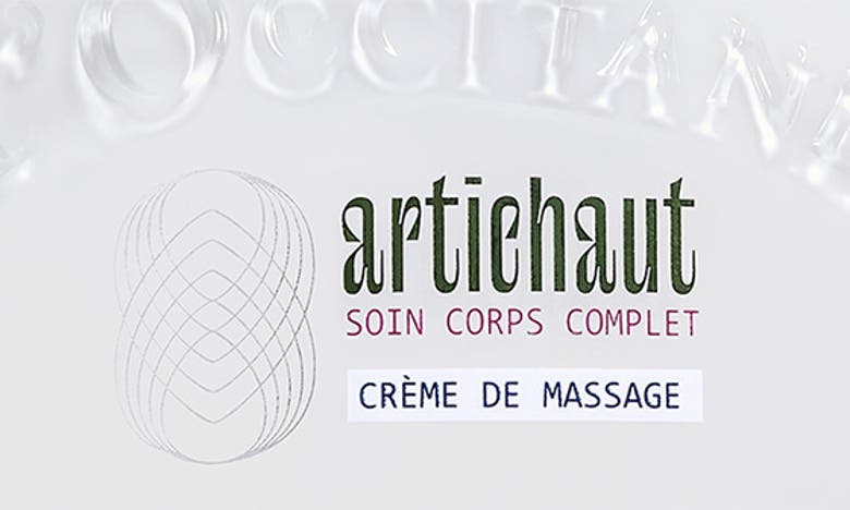 Shop L'occitane Artichaut Massage Cream In White