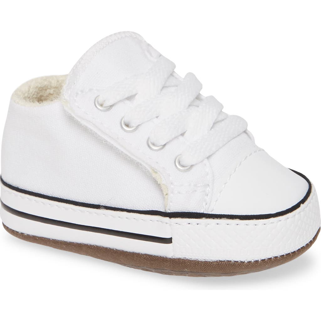 Converse Chuck Taylor® All Star® Cribster Low Top Crib Shoe In White/natural Ivory/white