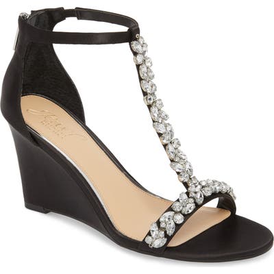 Jewel Badgley Mischka Meryl Wedge Sandal